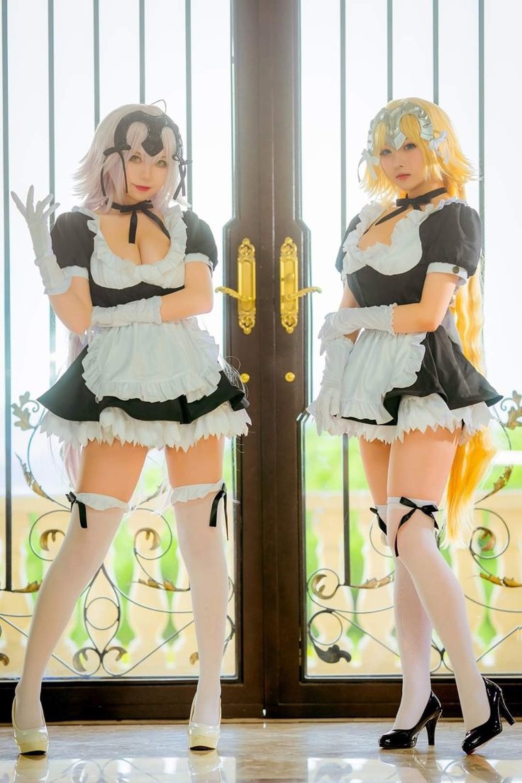 #maid #cosplay #asian #горничная #горничные #косплей