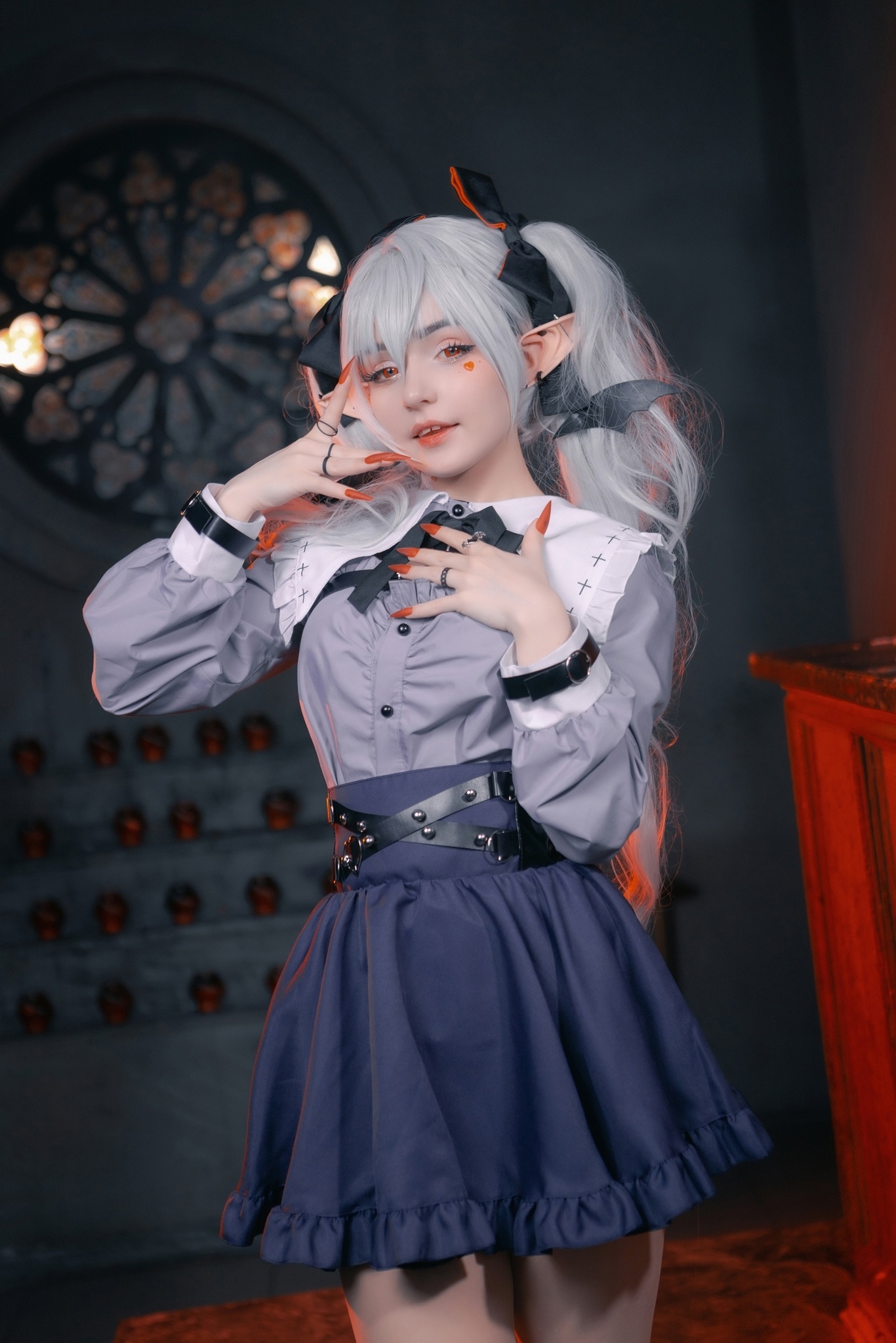 Персонаж: Kuzuha Sanya 
Фандом: Nijisanji 
Косплеер: Kuromimio
#косплей #cosplay