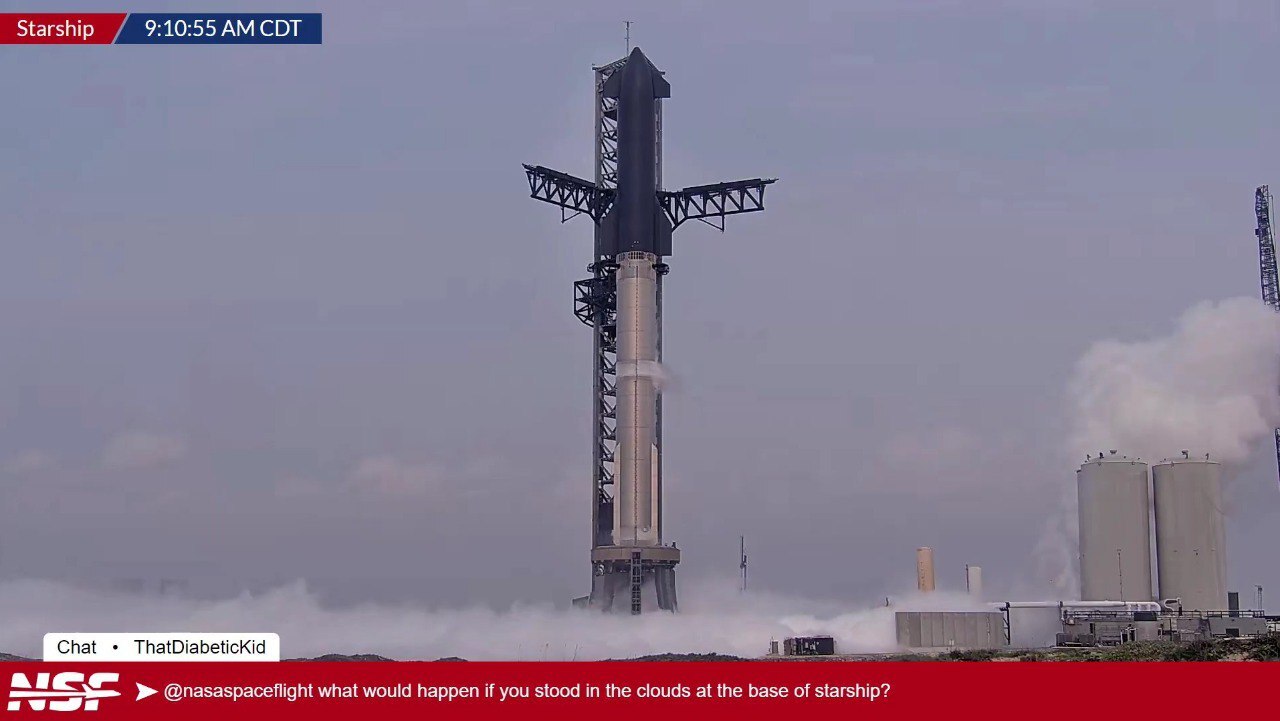 #SpaceX проводят новый WDR-тест системы #Starship