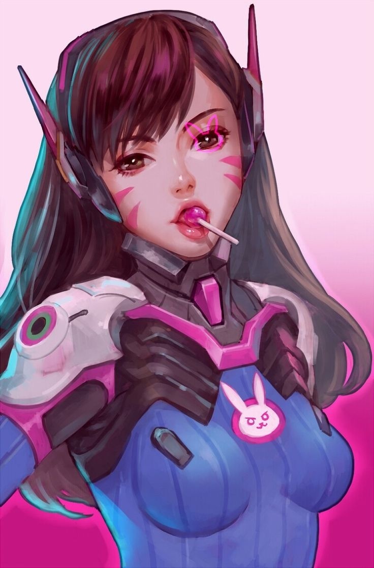 #Overwatch #Овервотч #Дива #meka #Blizzard #waifu #dva #d_va